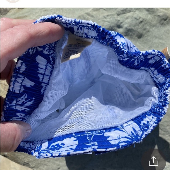 NWT OP swim trunks in "Hawaiian"print!Listed under boys but girls may like too🌴 - Picture 6 of 8